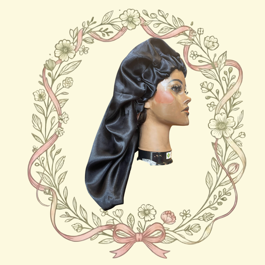 Classic Long Satin Bonnet
