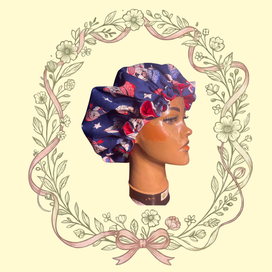 Custom Satin Bonnets